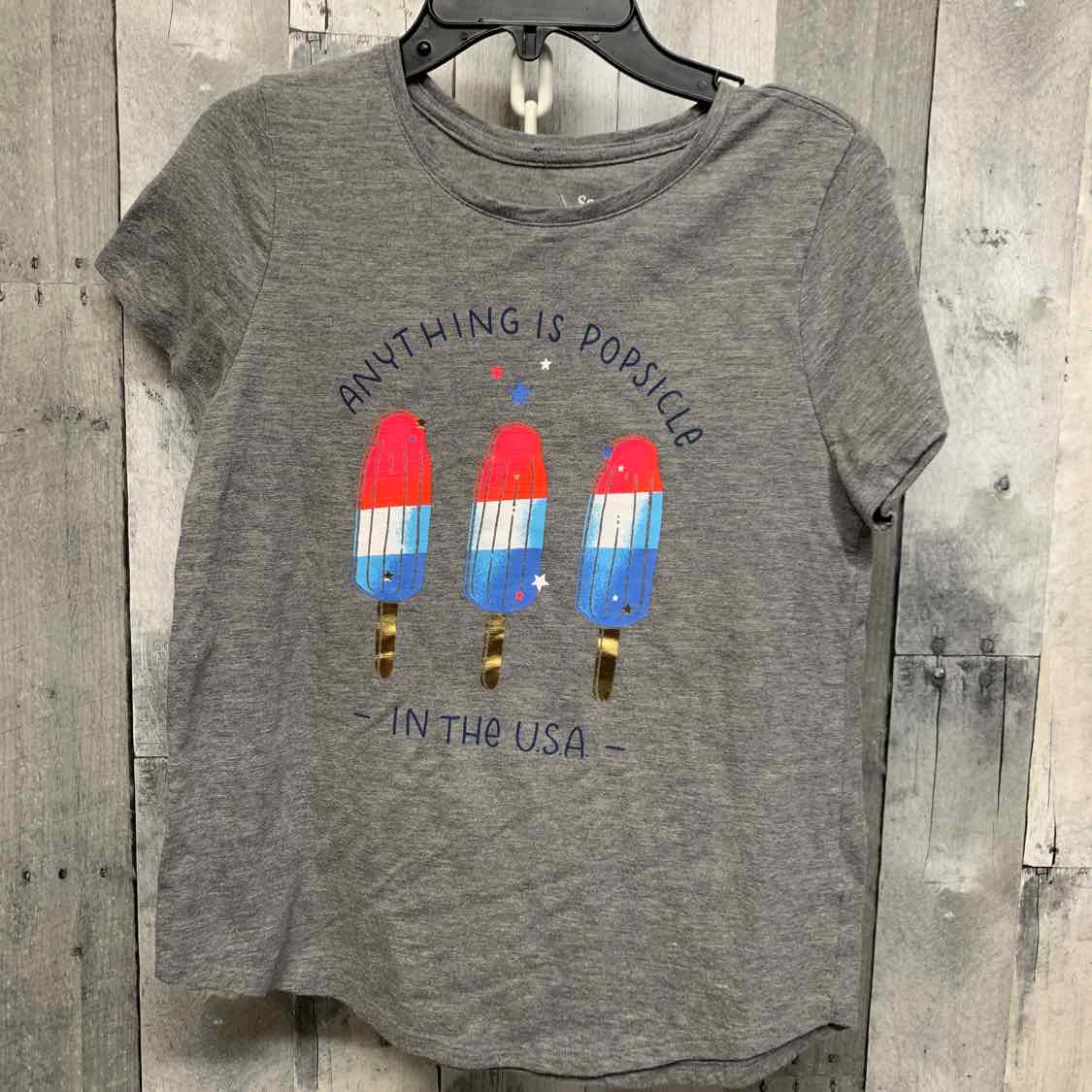 Size 14/16 Gray Graphic SO T Shirt
