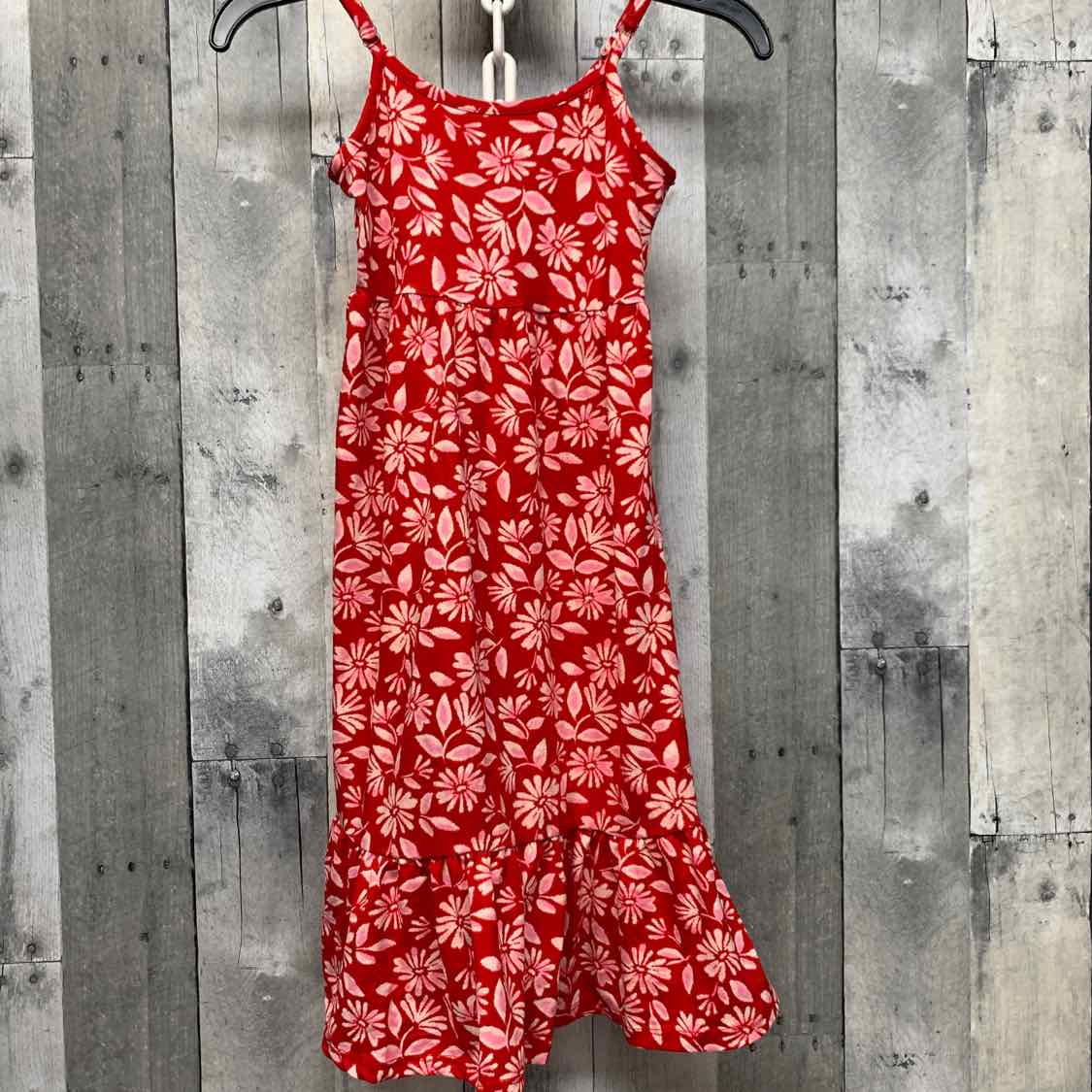 Size 5 Red Print Btween Dress