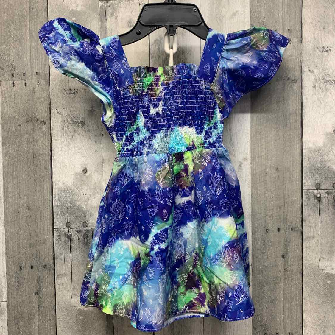 Size 2 Blue Print Disney Store Dress