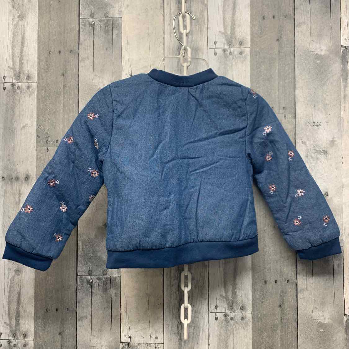 Size 6 Denim Graphic Little Lass Heavy Jacket