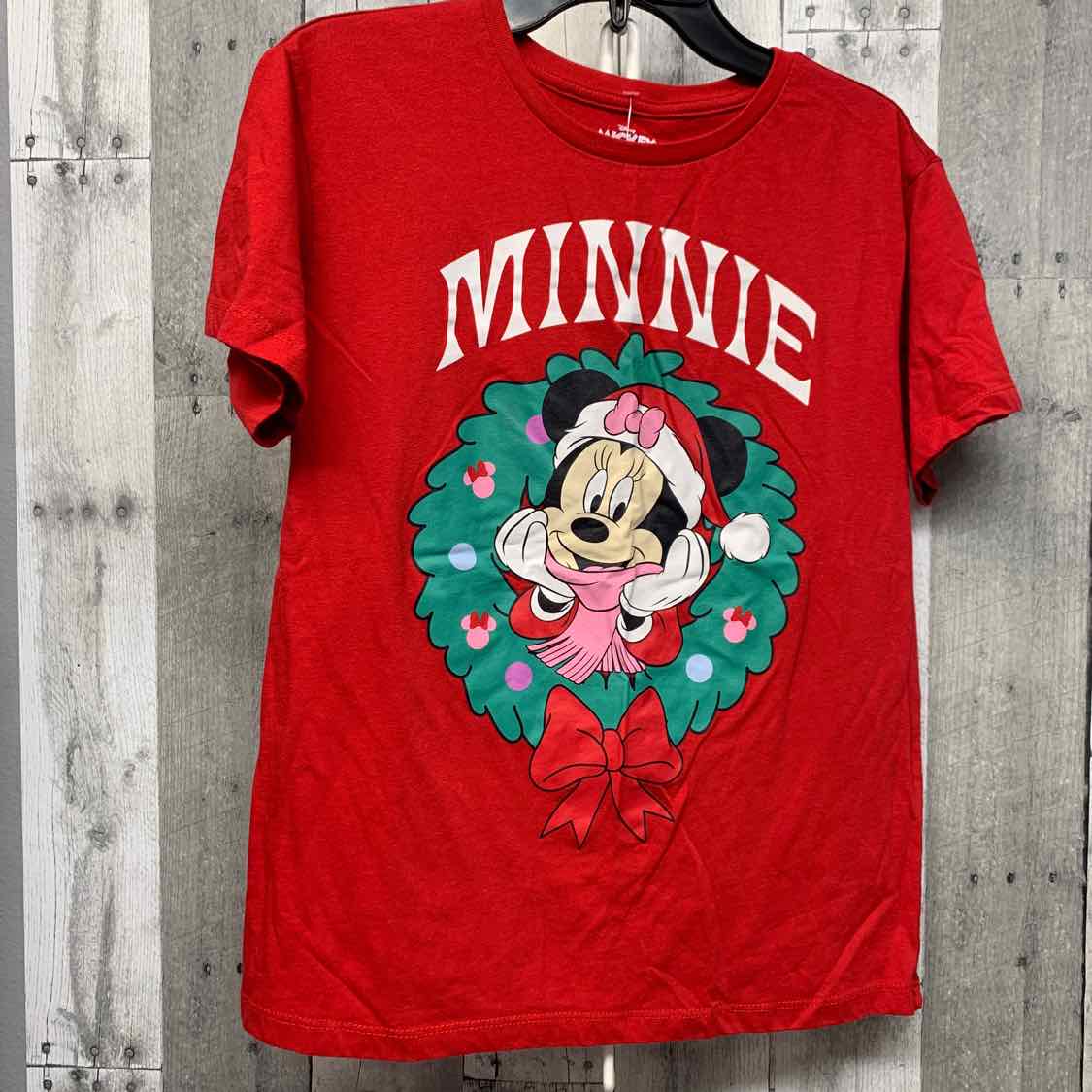 Size 10/12 Red Graphic Disney T Shirt