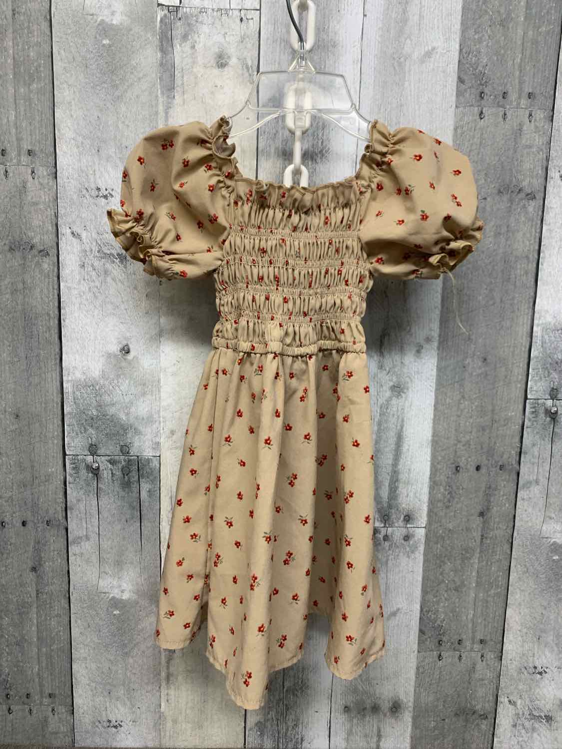 Size 2T Brown Bailey's Blossoms Dress