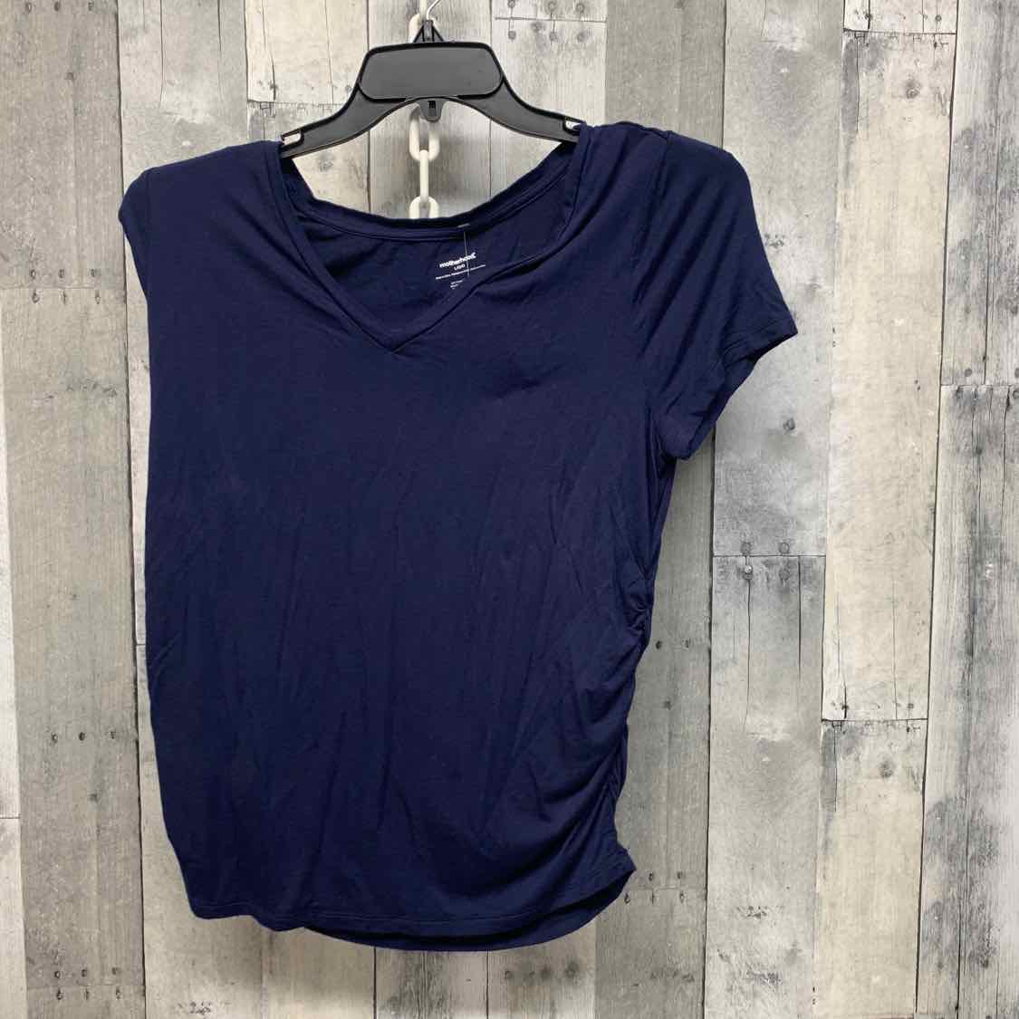 Size L Navy Motherhood T Shirt