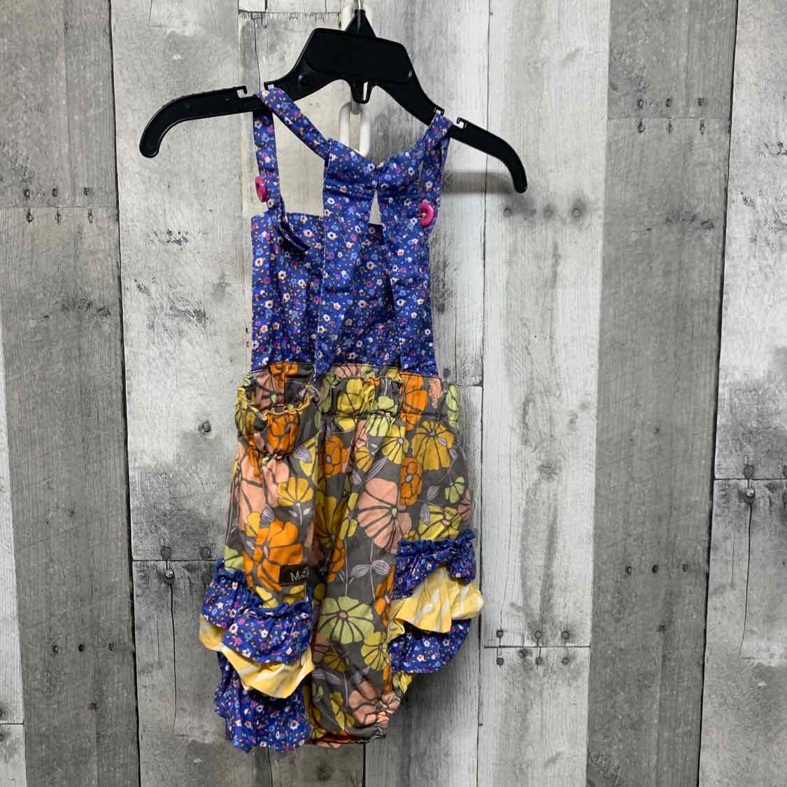 Size 18-24 Months Gray/Yellow Matilda Jane Romper