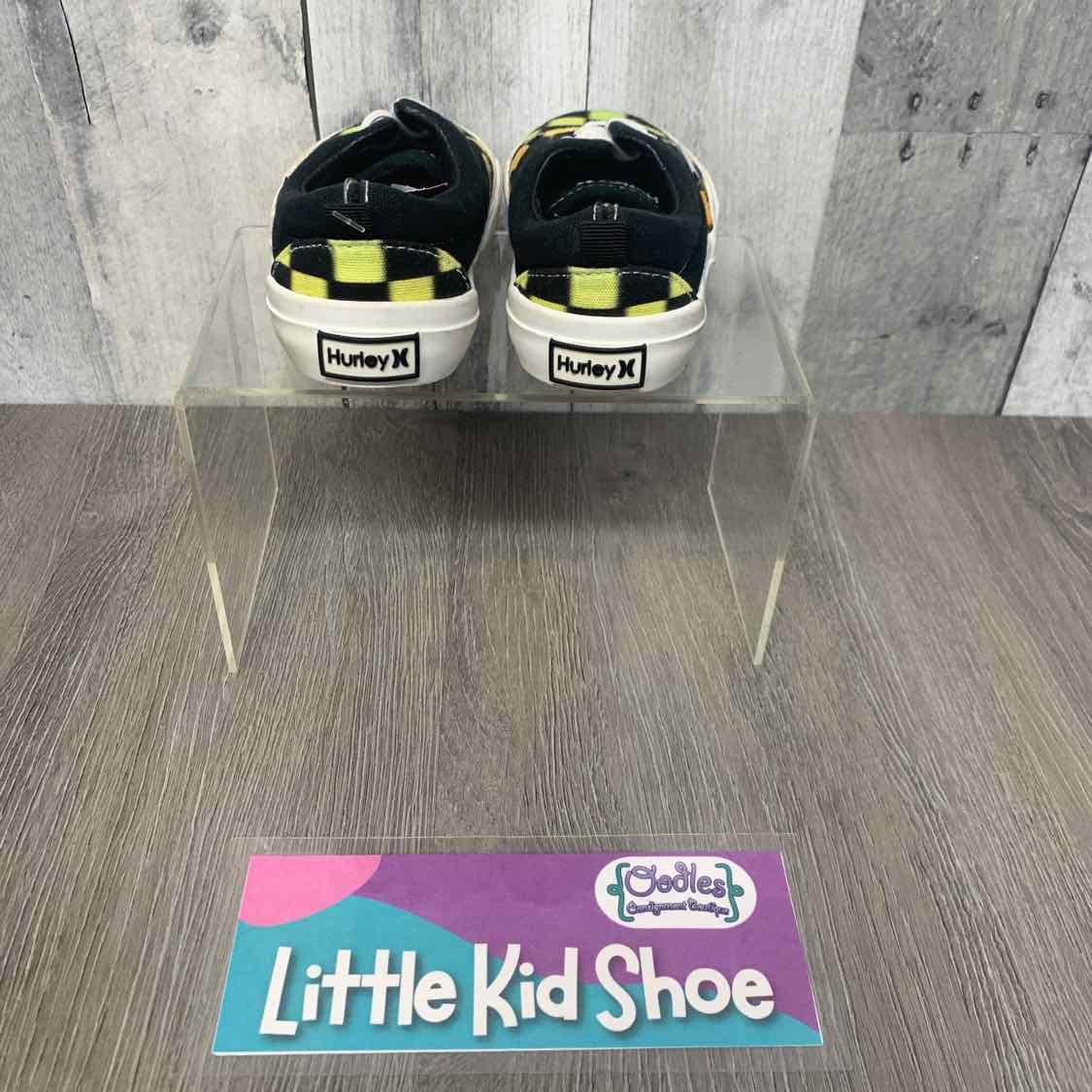 Size 5 Black/Yellow Hurley Sneakers