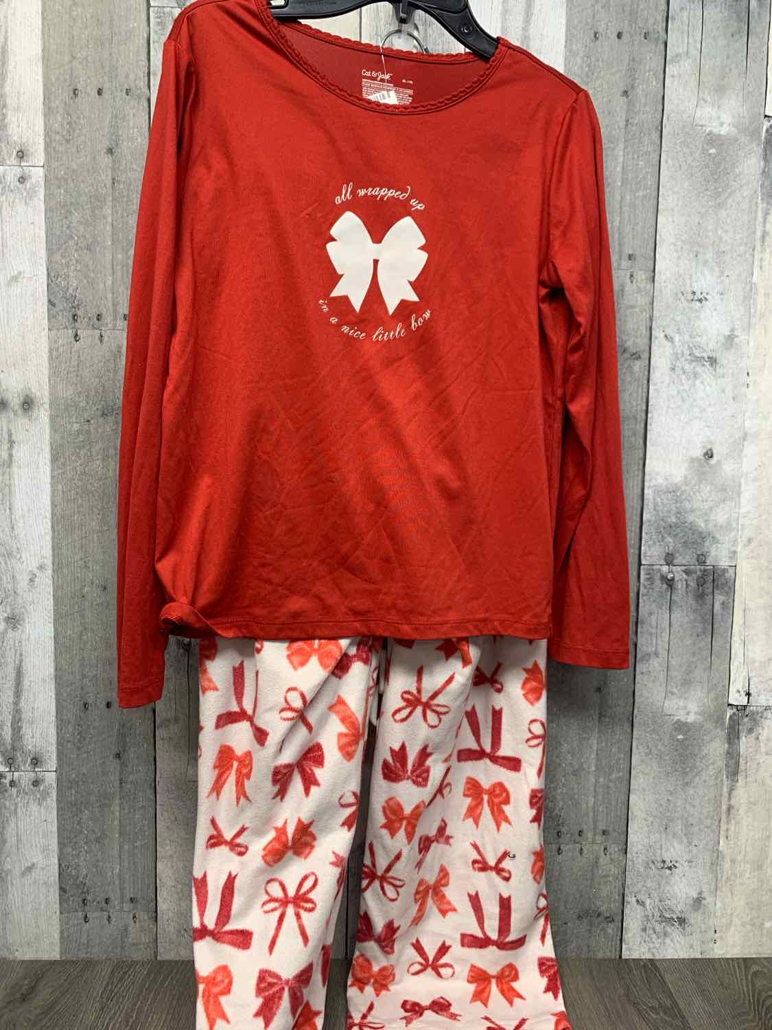 Size 14 Red Graphic Cat & Jack 2pc PJs