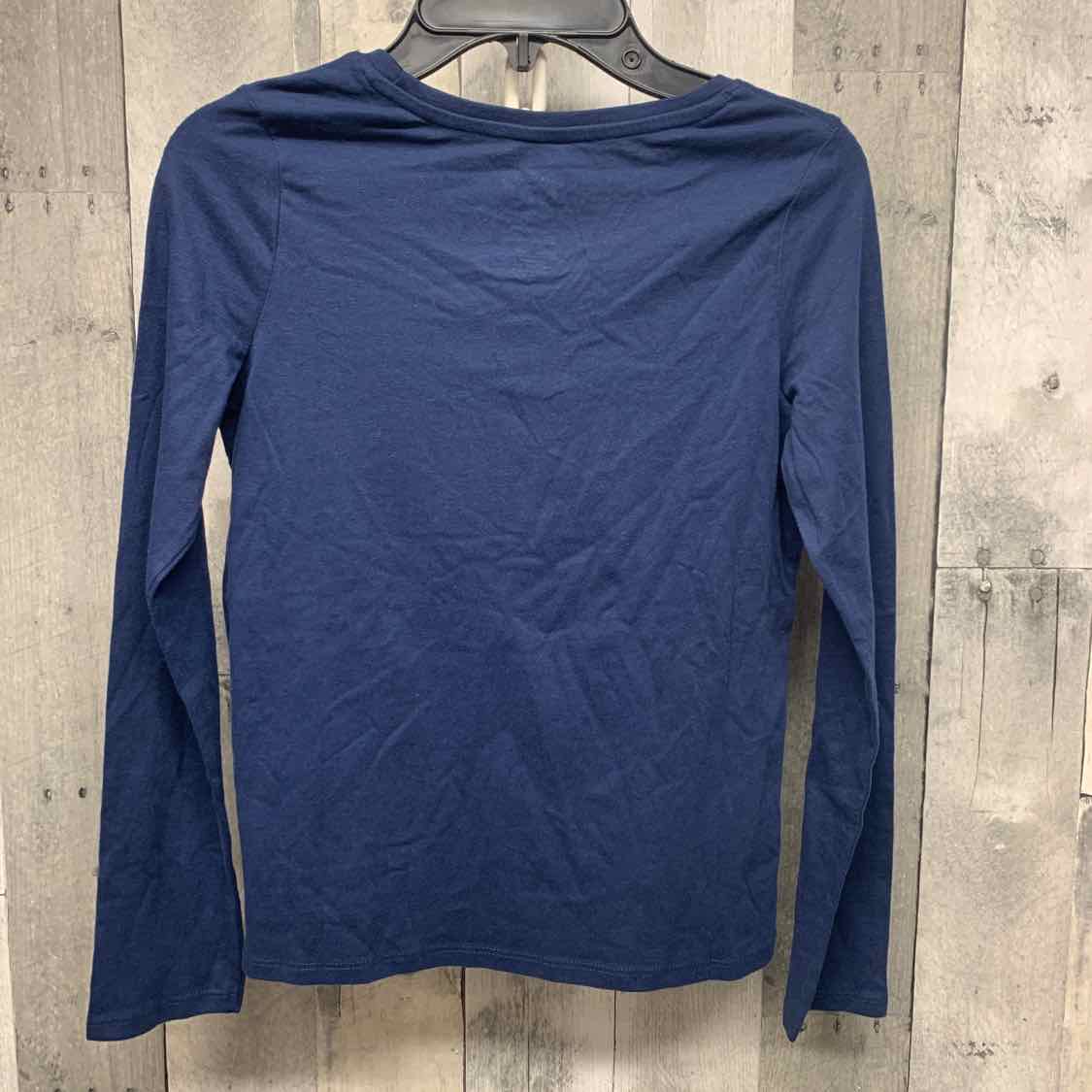 Size 10 Navy Jumping Beans Long Sleeve Shirt