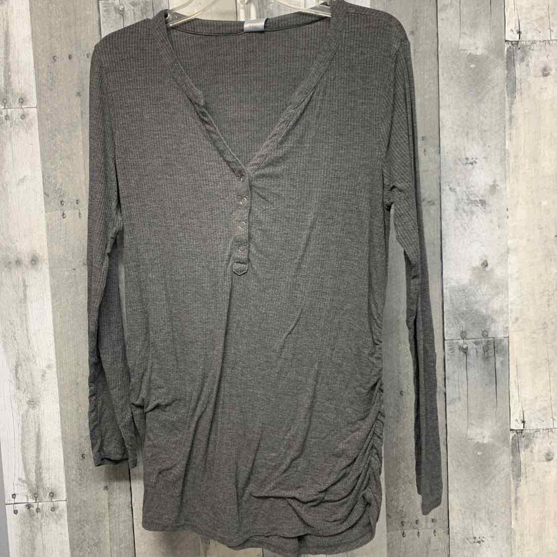 Size 8/10 Gray Time and Tru Long Sleeve Top