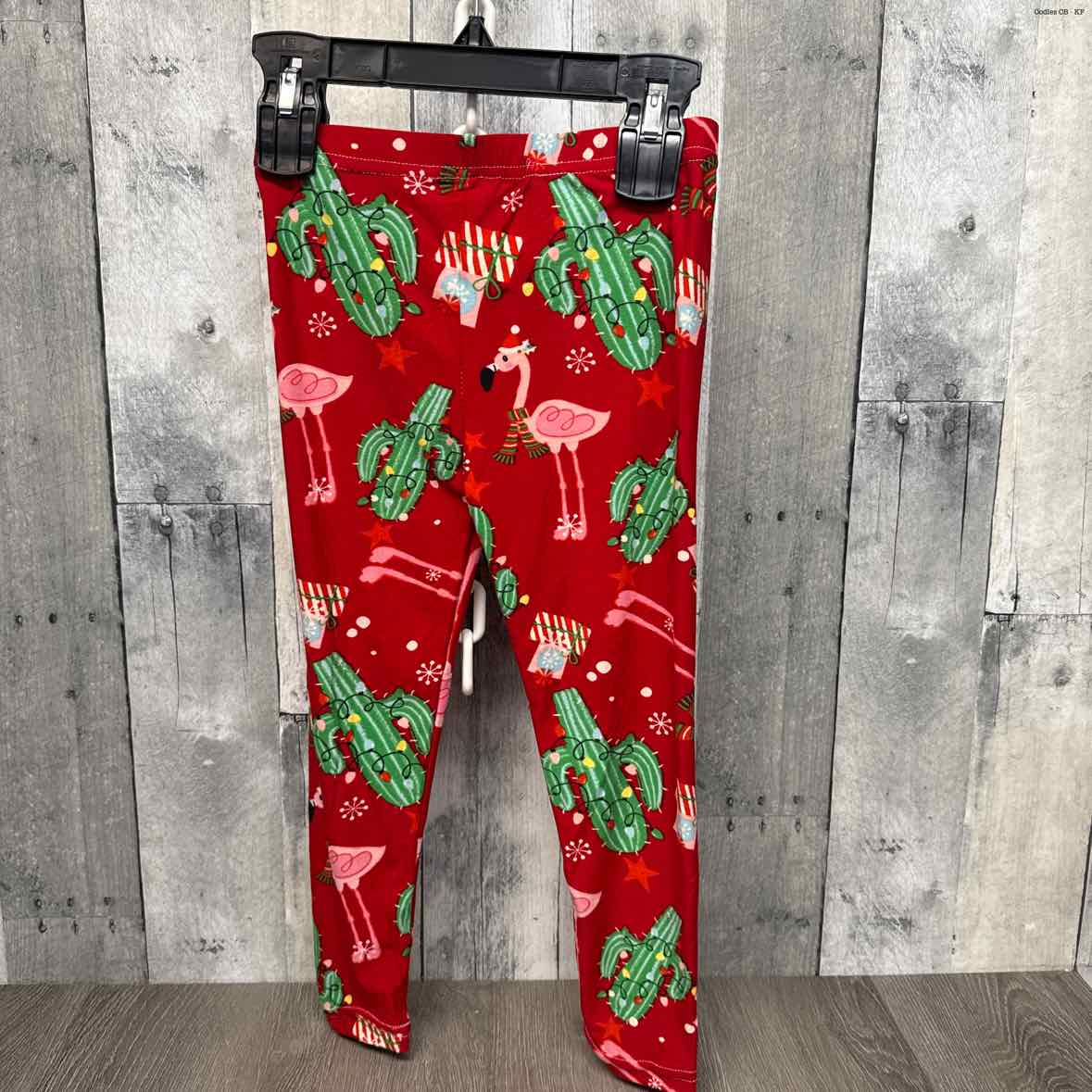 Size 4/6 Red Print Mid Brand Leggings