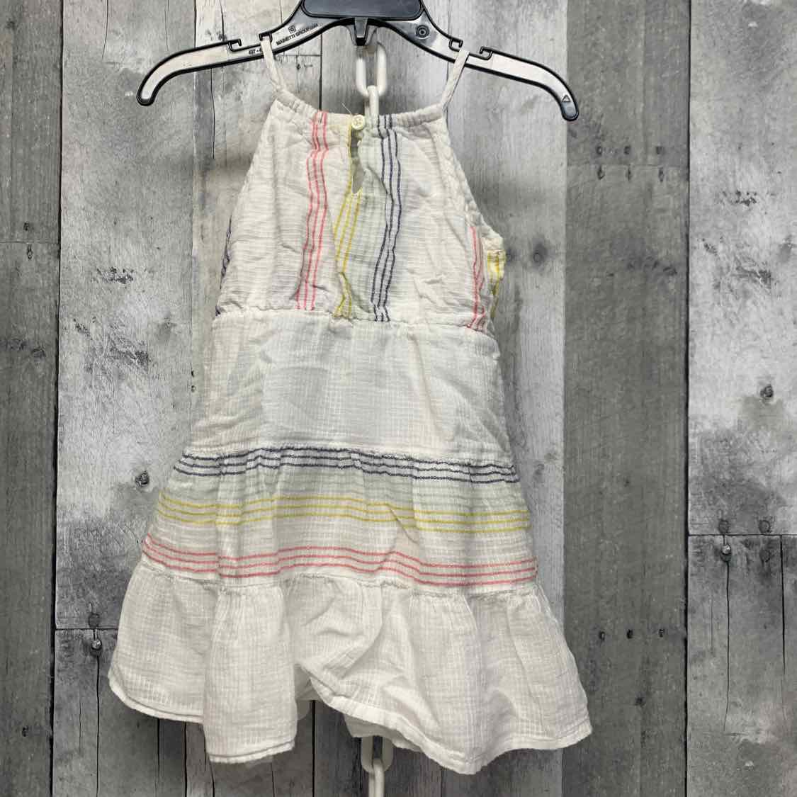 Size 2T White/Pink Gap Dress