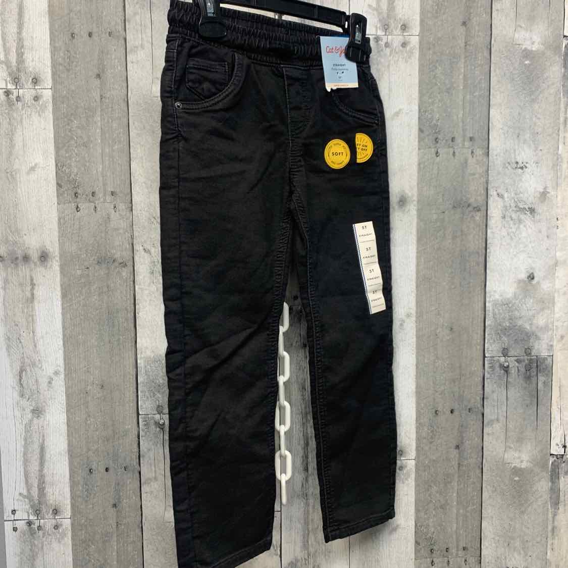 Size 5T Black Denim Cat & Jack Jeans