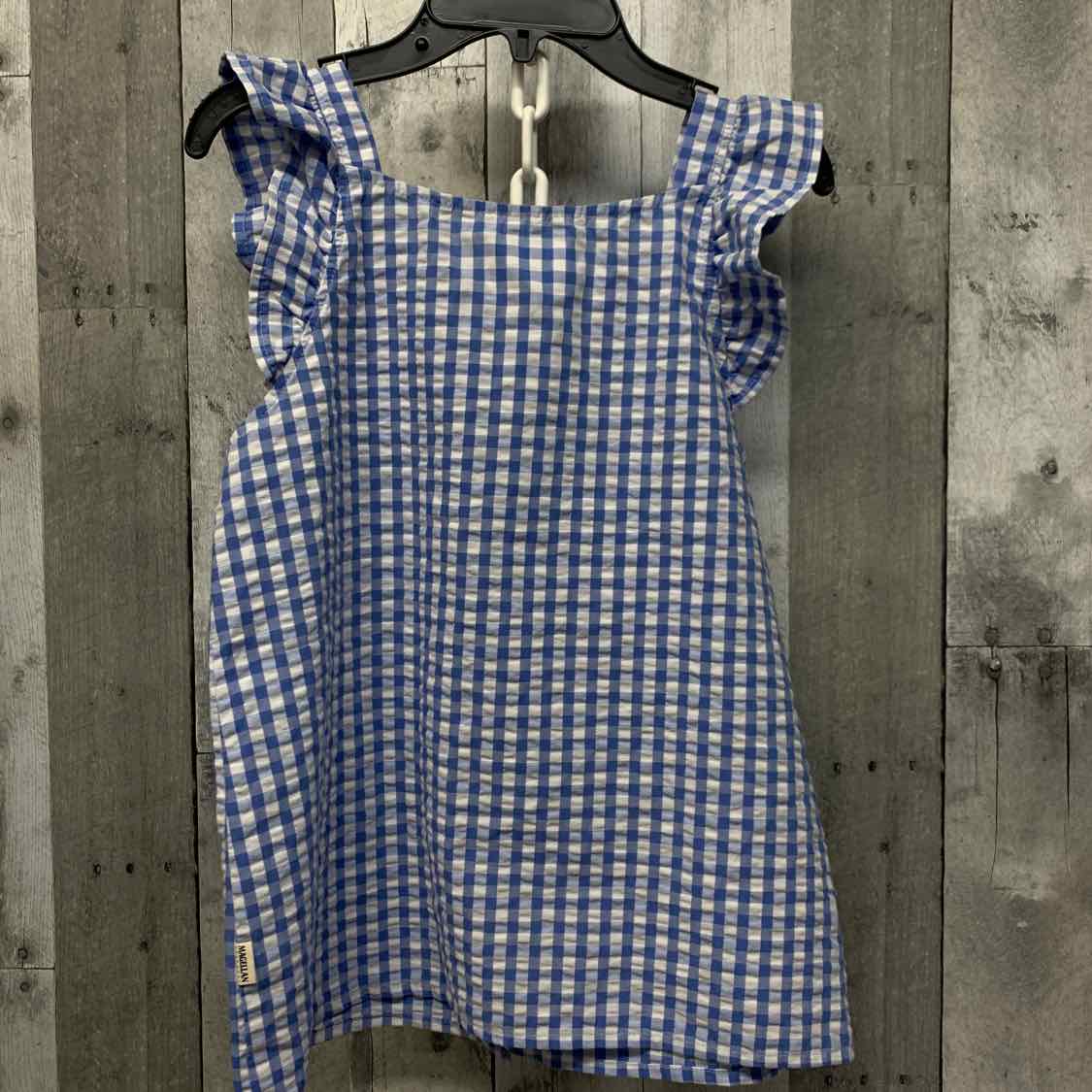 Size 16 Blue Plaid Magellan Outdoors Tank Top