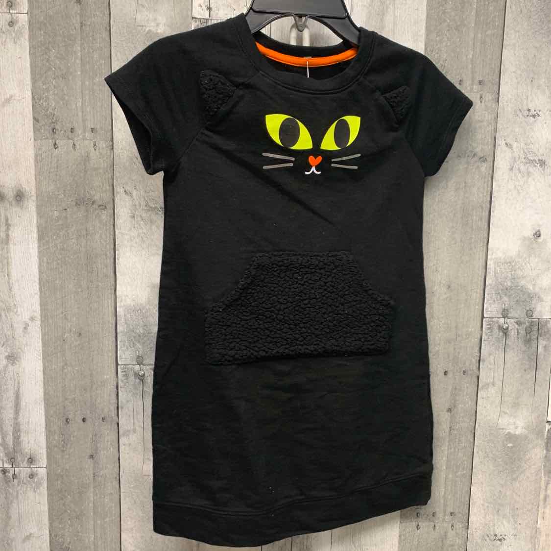Size 6 Black Graphic Cat & Jack Dress