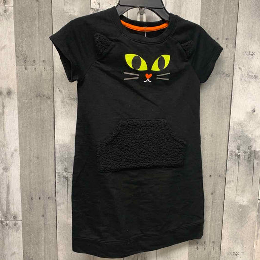 Size 6 Black Graphic Cat & Jack Dress
