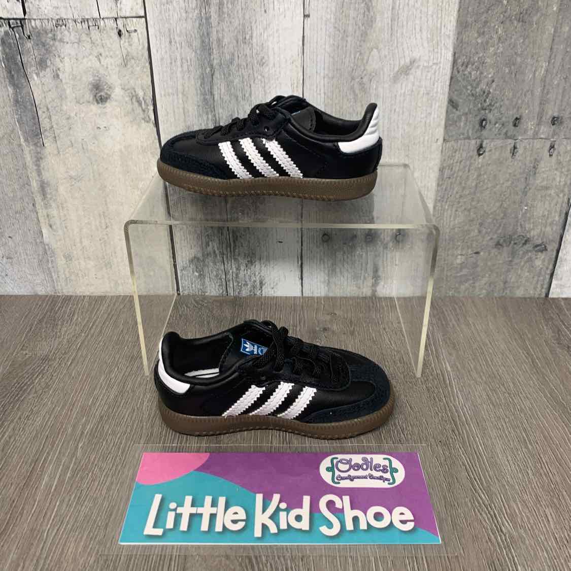 Size 5 Black/White Sport Brand Sneakers