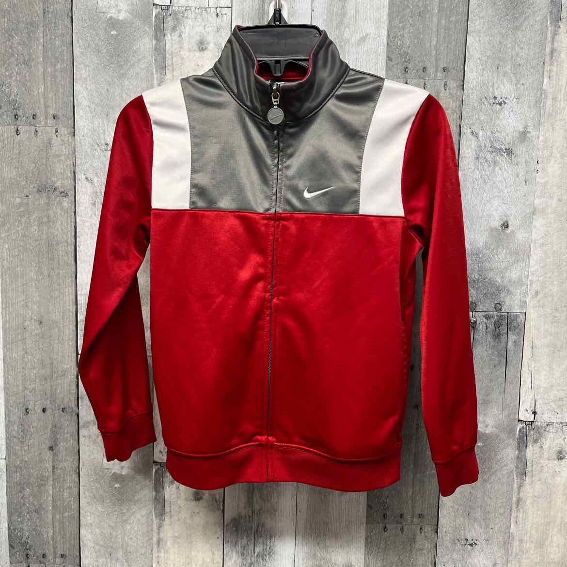 Size 7 Red/Gray Sport Brand Light Jacket