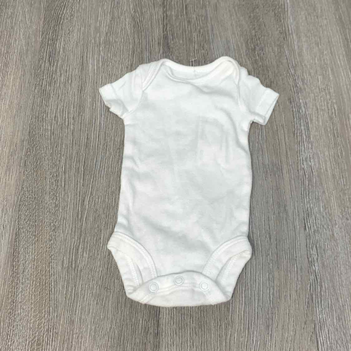Size Preemie White Carter's Bodysuit - OodlesCB
