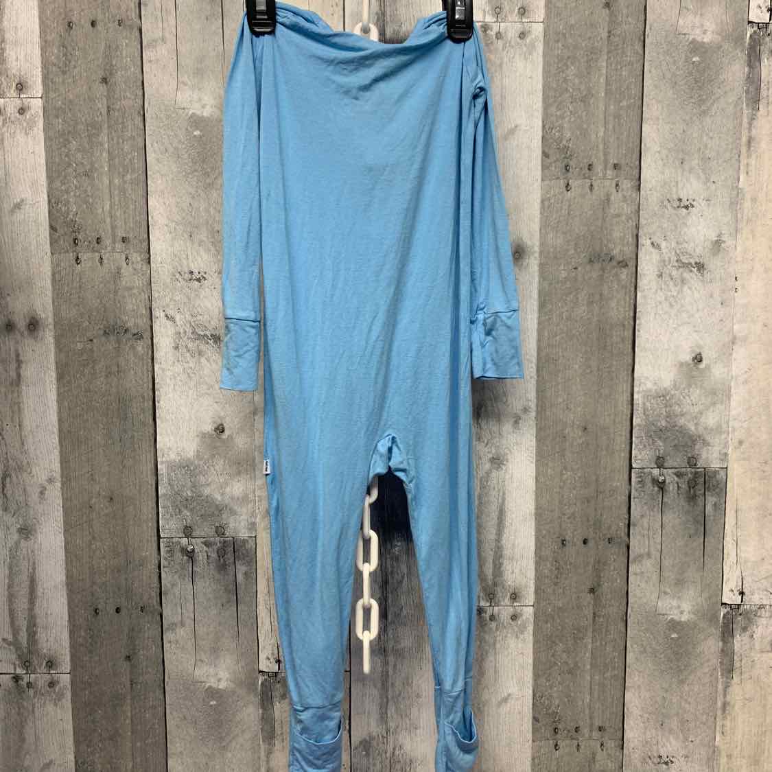 Size 18-24 Months Blue Little Sleepies Footy PJs