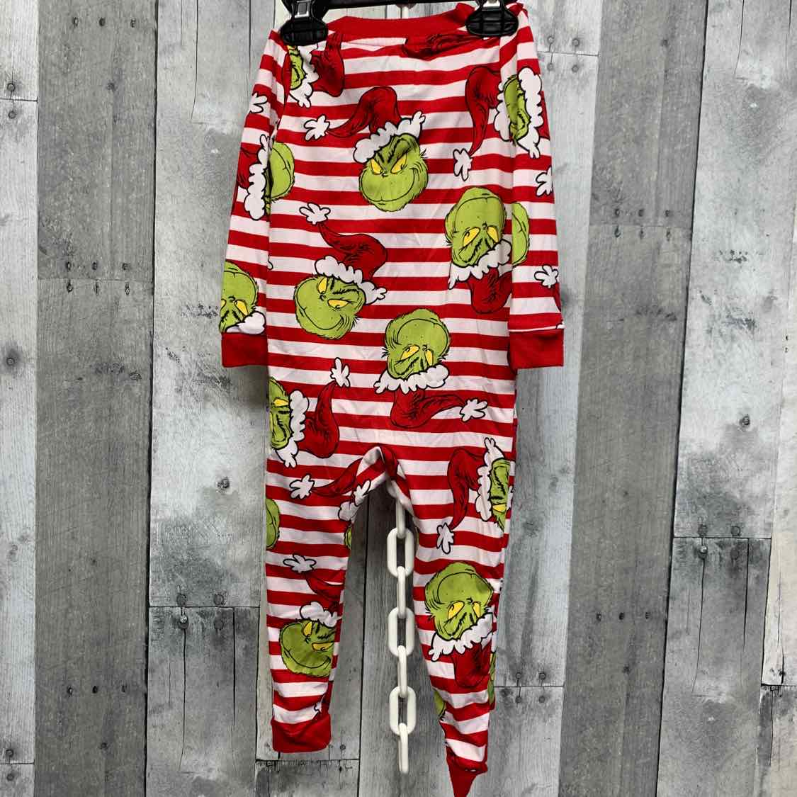 Size 18 Months Red/White Dr Seuss Footy PJs