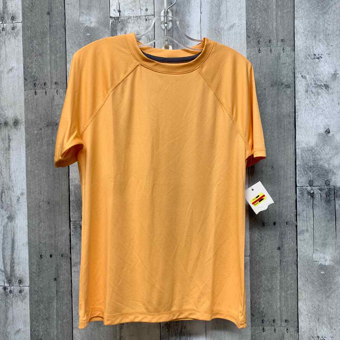 Size 10/12 Orange Tek Gear Short Sleeve Shirt