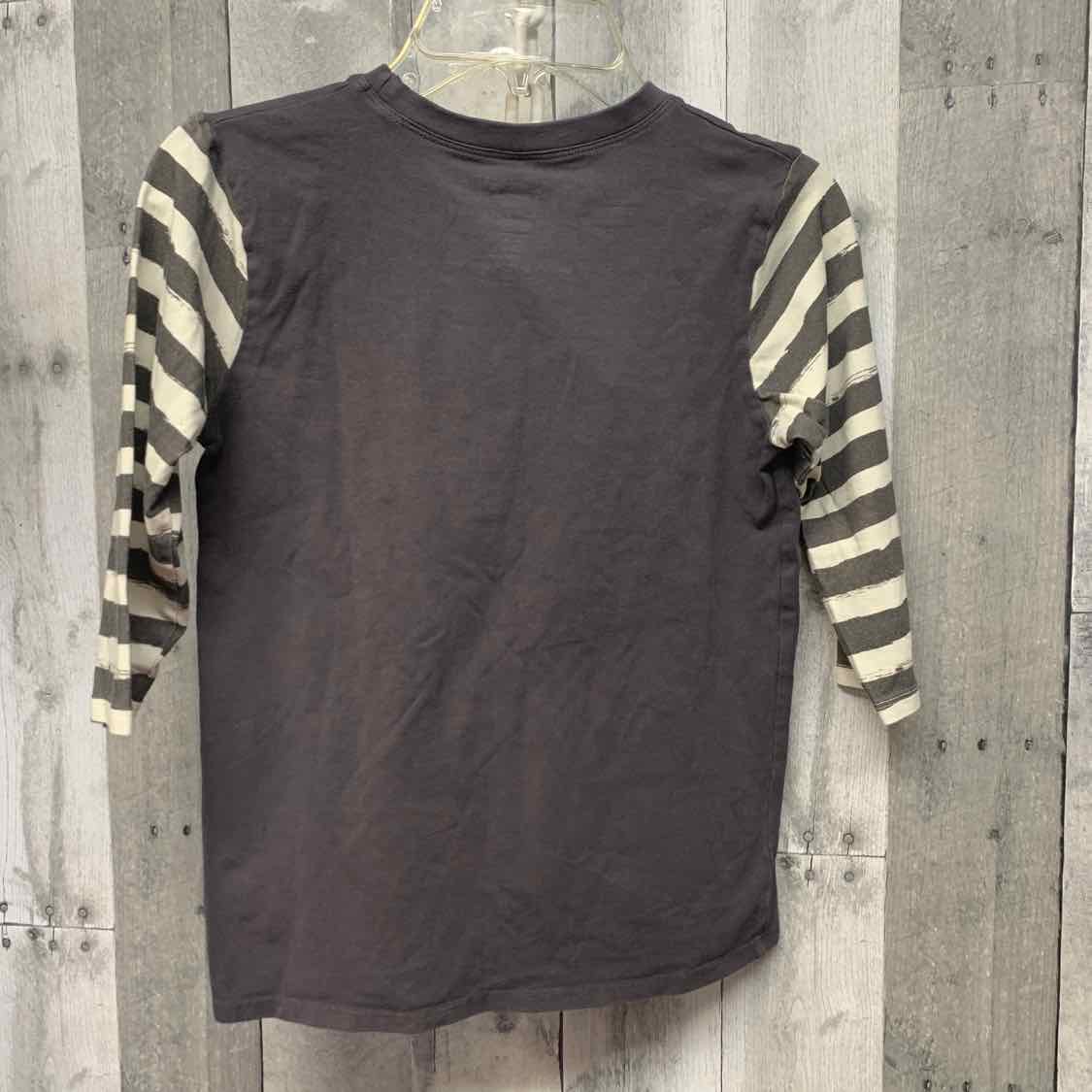 Size 9/10 Gray Name Brand Long Sleeve Shirt