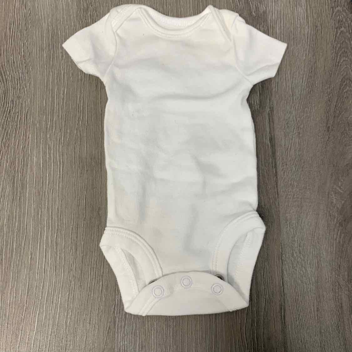 Size Preemie White Just One You Bodysuit