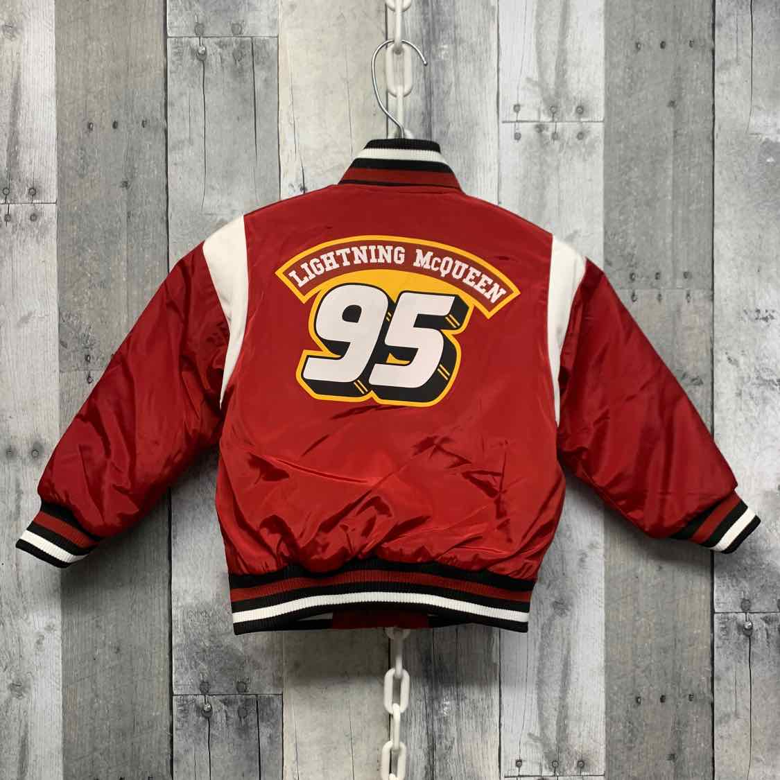Size 2T Red/White Disney Light Jacket
