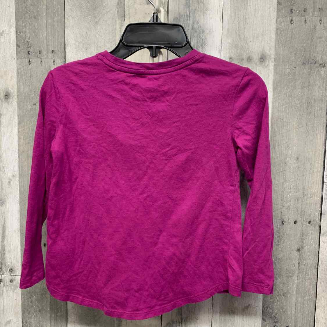 Size 6/7 Purple Graphic Gap Long Sleeve Shirt