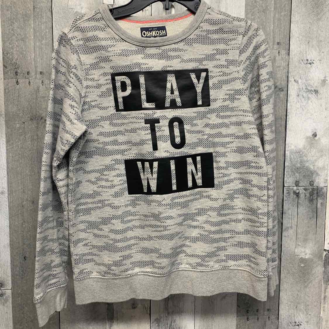 Size 12 Gray Osh Kosh Pull Over