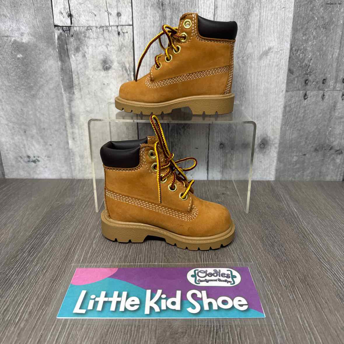Size 4 Tan Timberland Boots