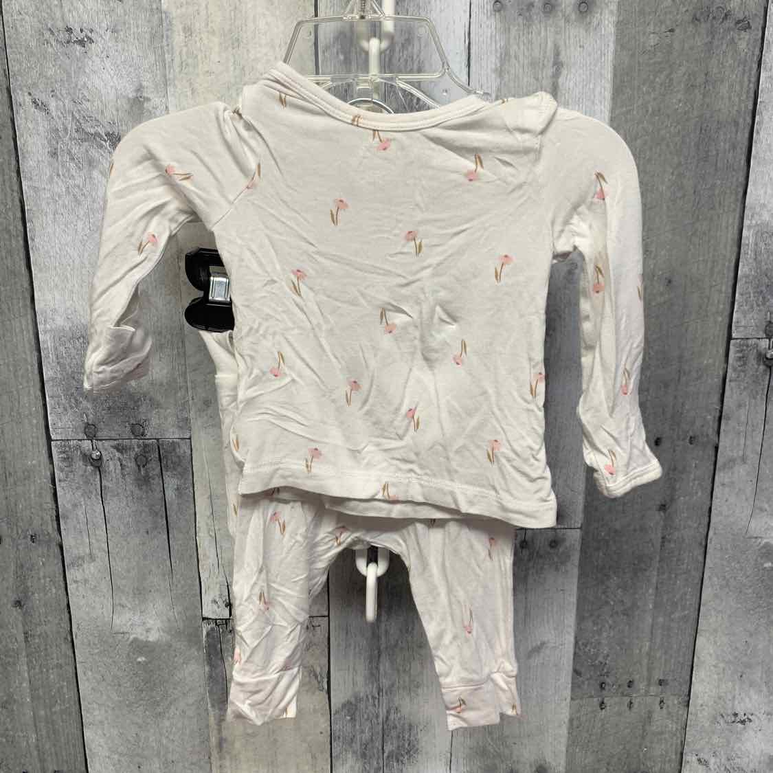 Size 3 Months White Print Just One You Shirt/Pants