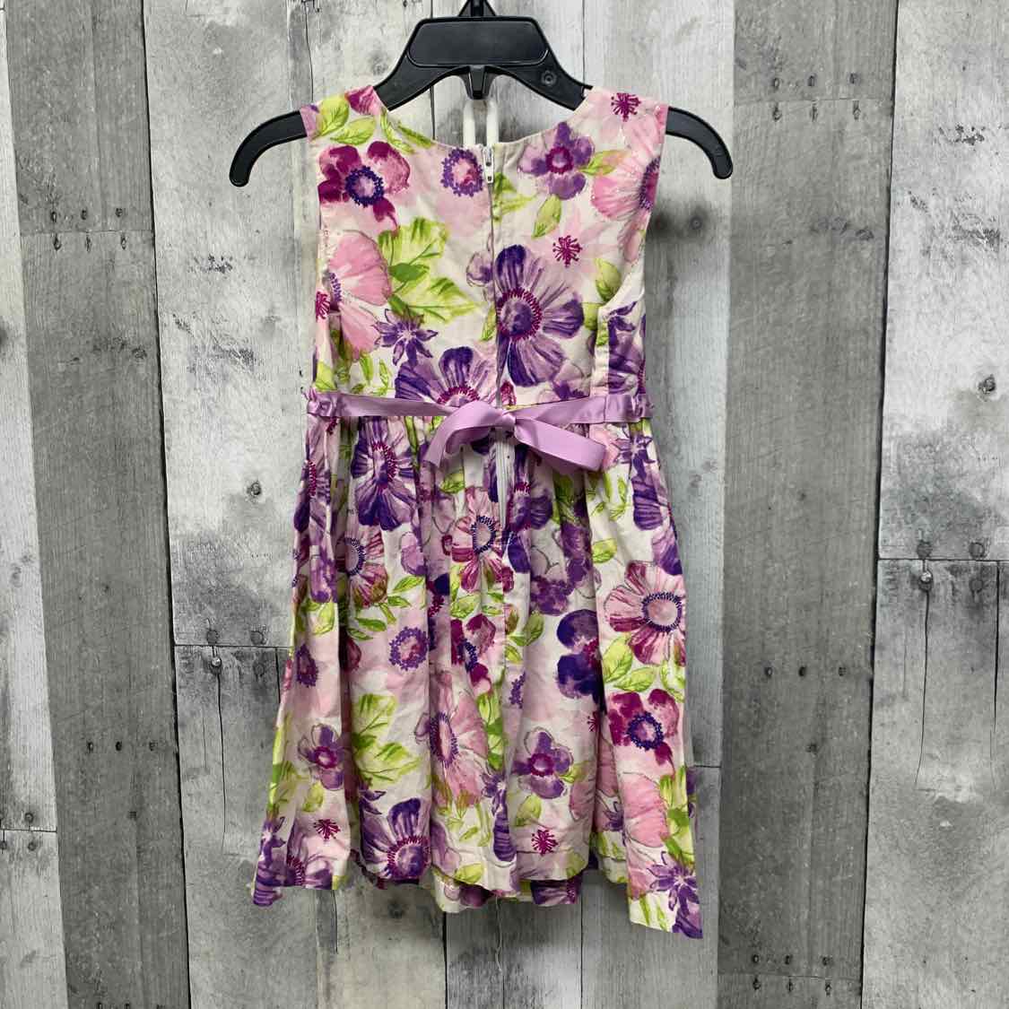 Size 3T Purple/Green Bonnie Jean/Baby Dress - Party