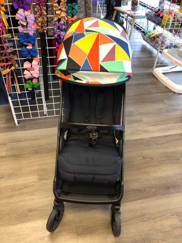 Graco Navy/Yellow Stroller - Single