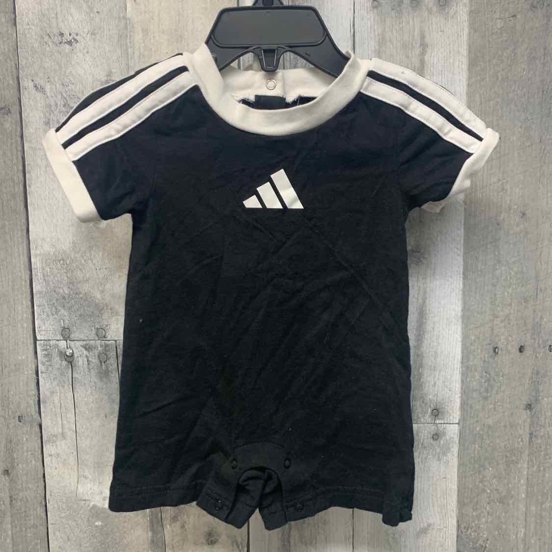 Size 3 Months Black/White Sport Brand Romper