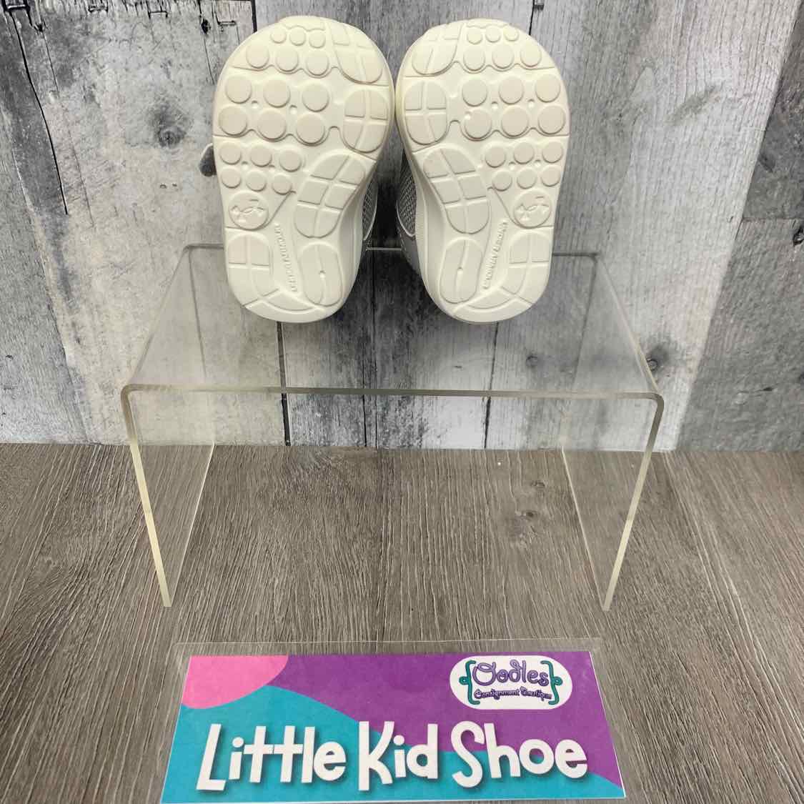 Size 2 Gray/Pink Sport Brand Sneakers