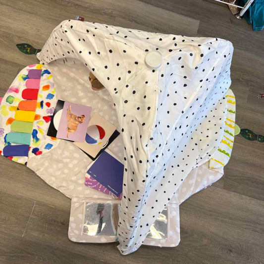 Lovevery White Floor Gym