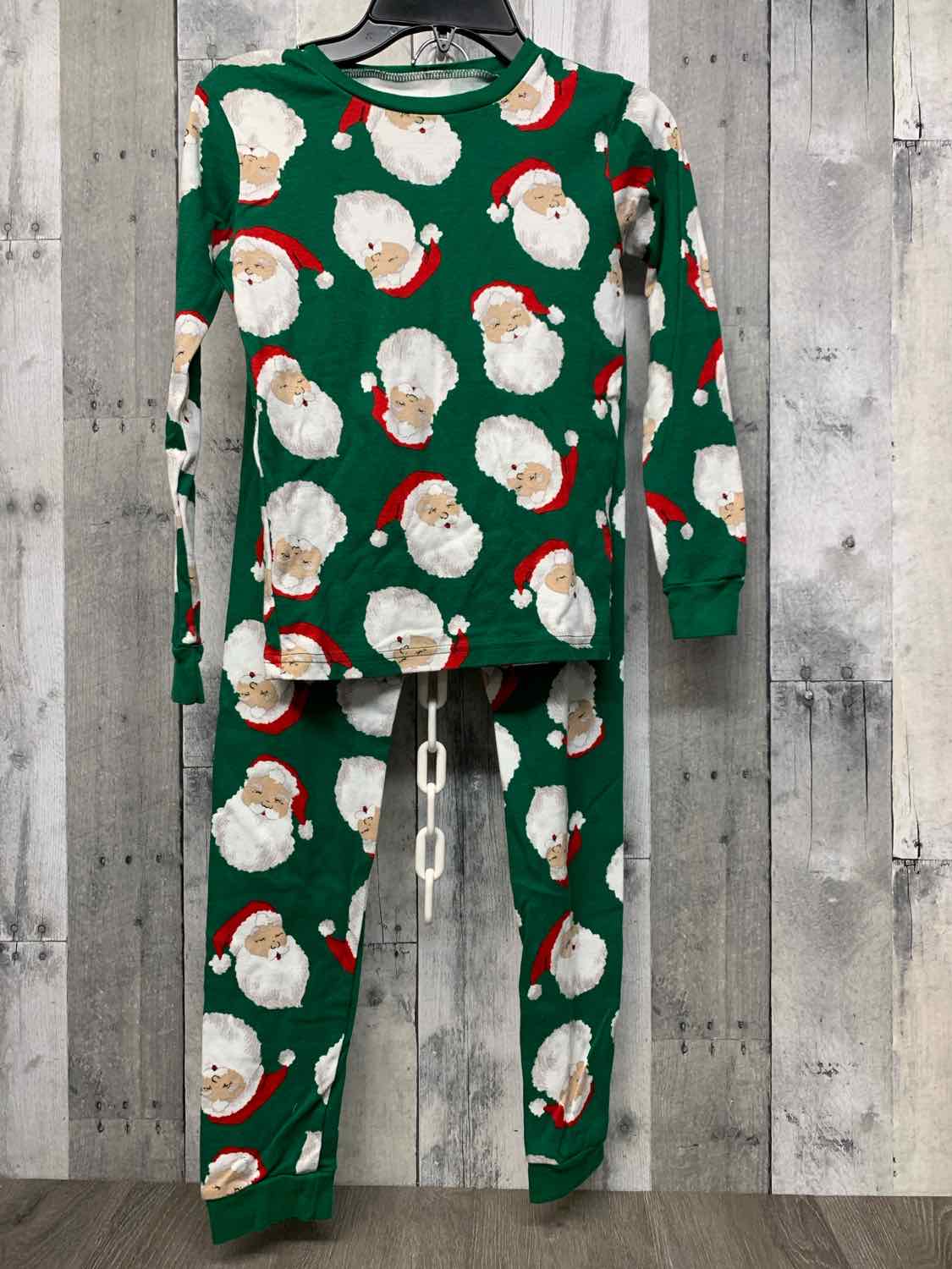 Size 10 Green Print Just One You 2pc PJs