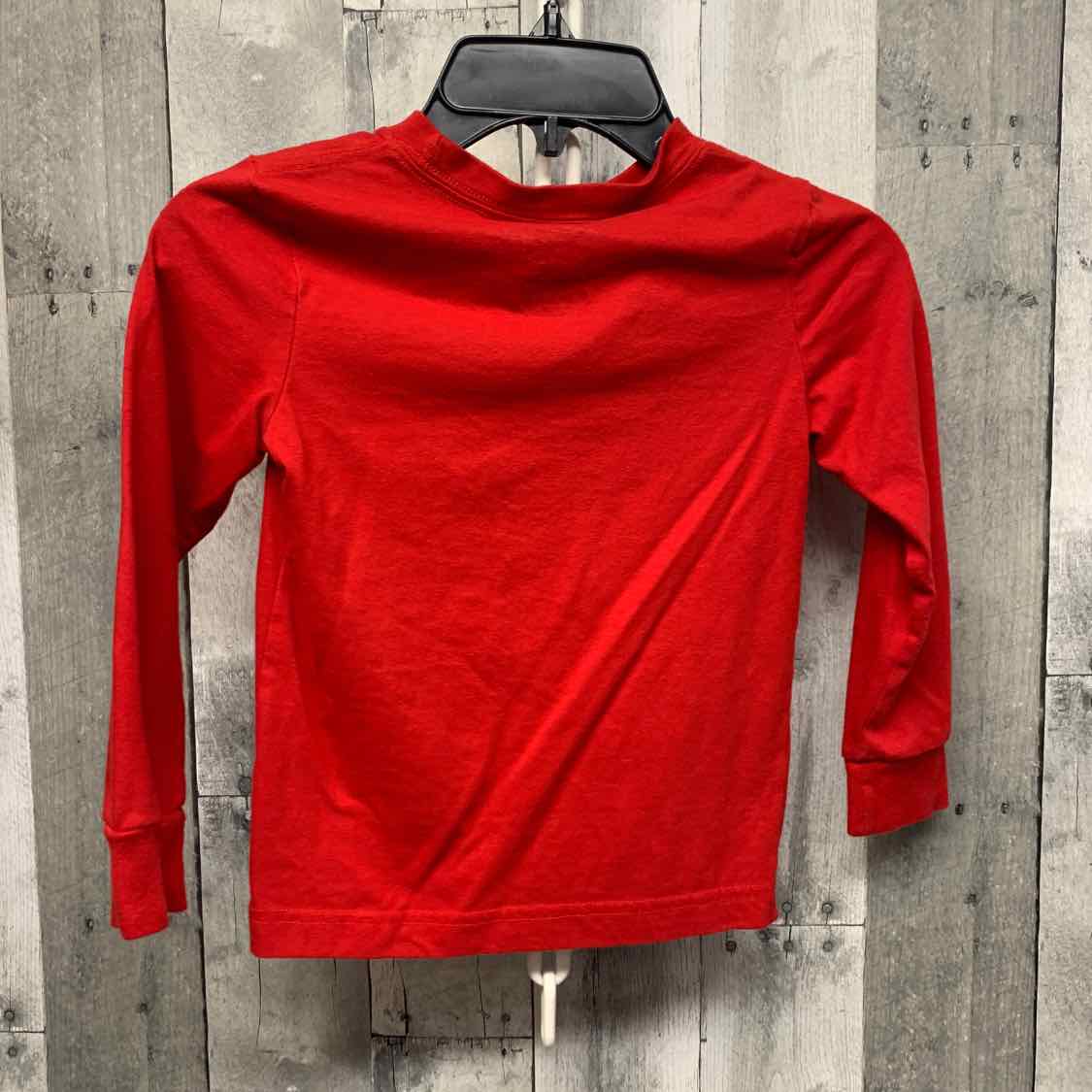 Size 4T Red Sport Brand Long Sleeve Shirt