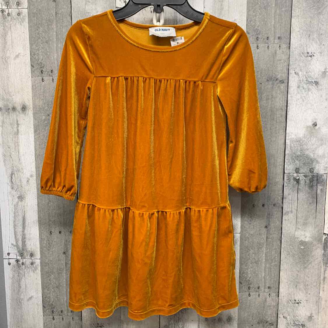 Size 6/7 Yellow Old Navy LS Dress