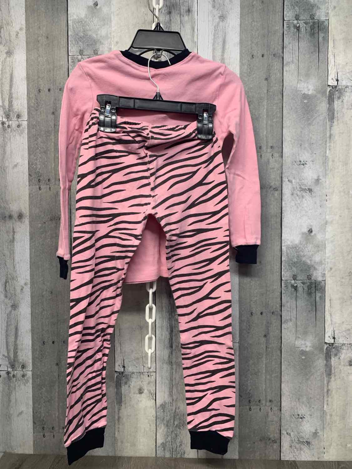 Size 10 Pink/Black B Brand 2pc PJs