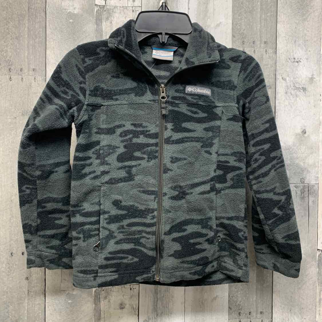 Size 6/7 Black Camo Columbia Sportswear Heavy Jacket