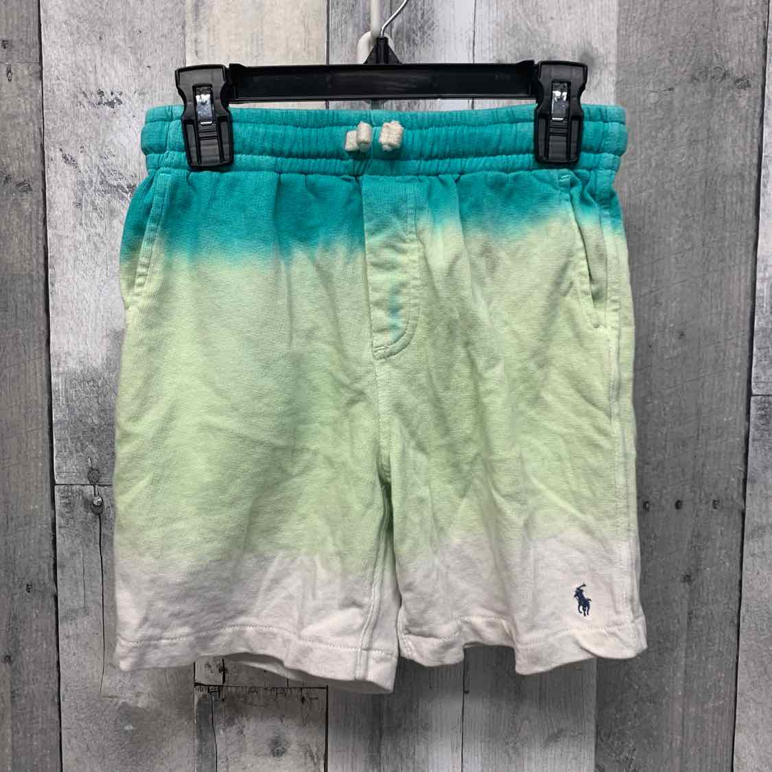 Size 7 Green/Yellow US Polo Shorts