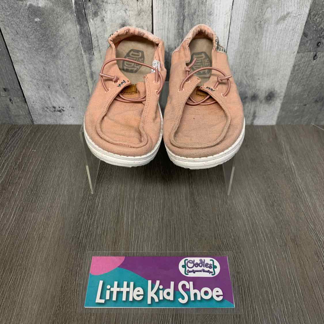Size 13 Pink Hey Dude Loafers