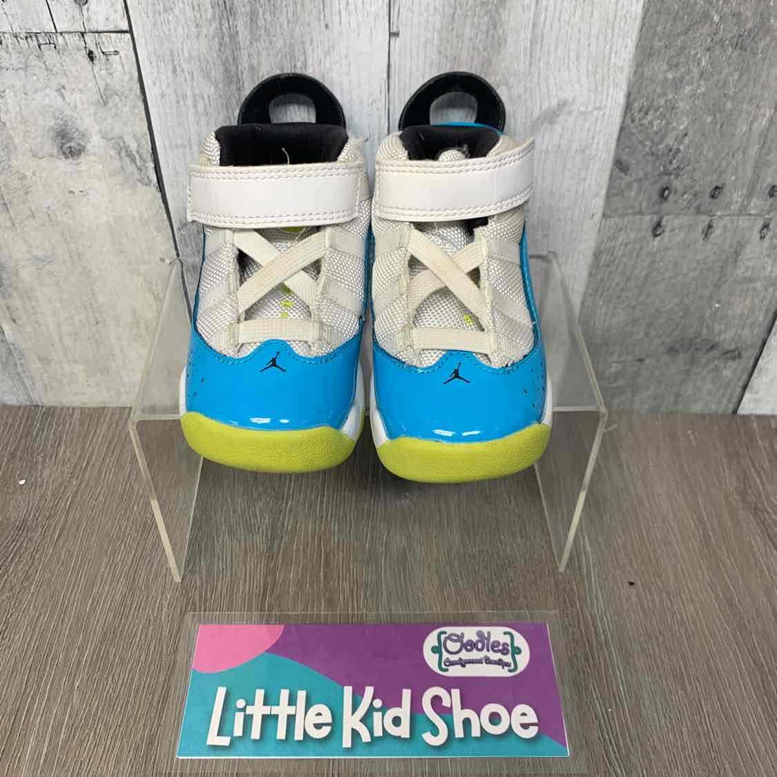 Size 6 Blue/White Sport Brand Sneakers
