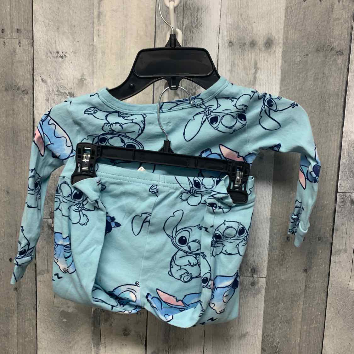 Size 4T Blue Graphic Disney 2pc PJs