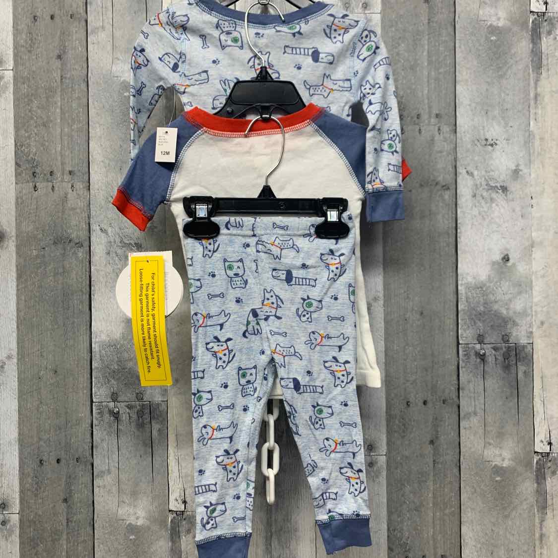 Size 12 Months Blue/White Koala Baby/Kids 2pc PJs