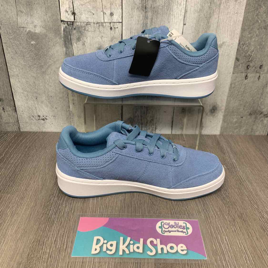 Size 4.5 Blue/White Sport Brand Sneakers