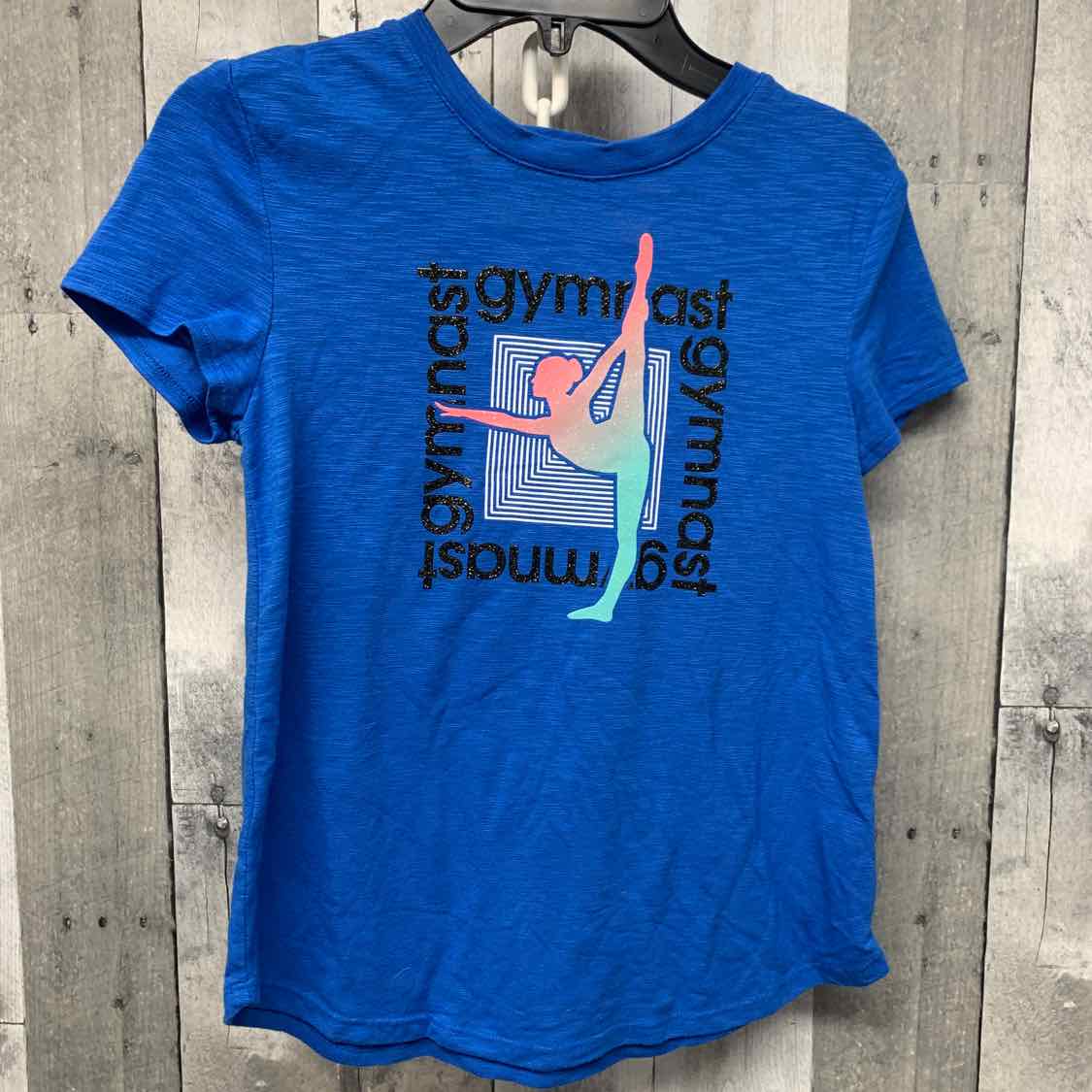 Size 8 Blue Graphic Justice T Shirt