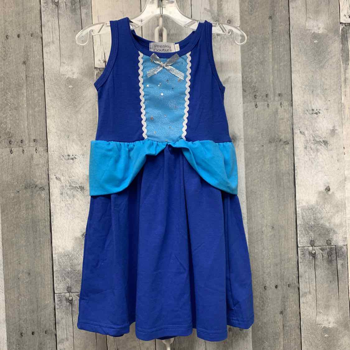 Size 2/3 Blue Presley Couture Dress