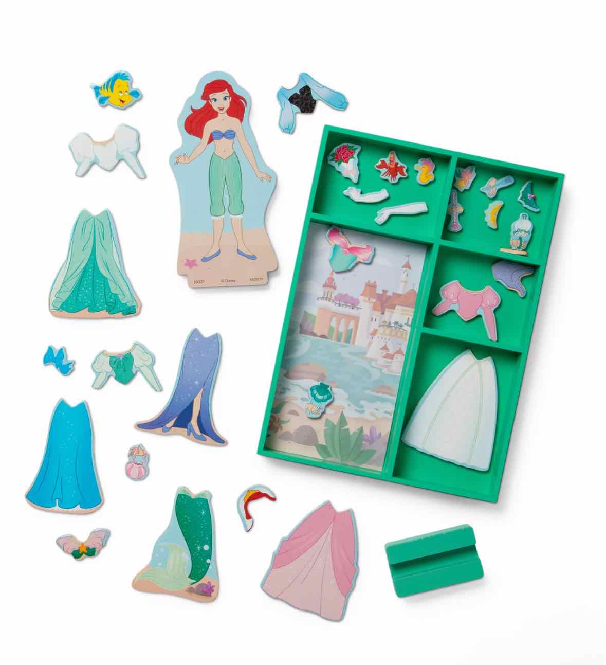 Melissa & Doug Ariel Wooden Magnetic Dress-Up
